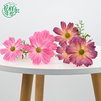 Groothandel Hoge Kwaliteit 60cm Zijden Kunstmatige Madeliefjes voor Bruidsboeket Huisdecoratie Foto Props Bloemendesign