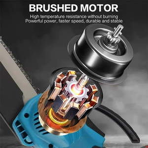 2025 Hot Bán mạnh mẽ xách tay không dây Chain Saw máy mini điện gỗ cắt tỉa Saw thép nhựa OEM hỗ trợ - Product Image 5