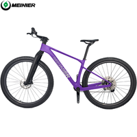 Vélo de montagne 29 pouces avec frein à disque à huile M6100, pédalier 32T, cadre en fibre de carbone avec guidon entièrement intégré, vélo de montagne hardtail