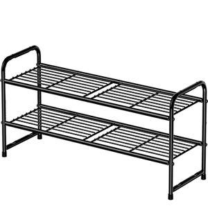 Premium Quality Modern Metal Portable <b>Shoe</b> Hanging <b>Rack</b> Display Shelf Detachable Heavy Duty <b>Shoe</b> <b>Rack</b> for Entrance/Living - Product Image 1