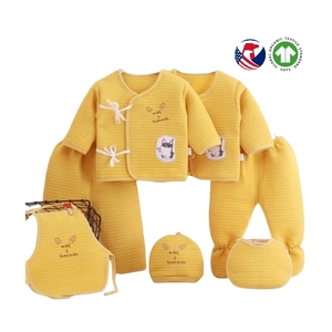 <span class=keywords><strong>Set</strong></span> regalo per neonati in cotone 100% tute per neonati e bambine tutine nuovi vestiti per bambini - Product Image 5