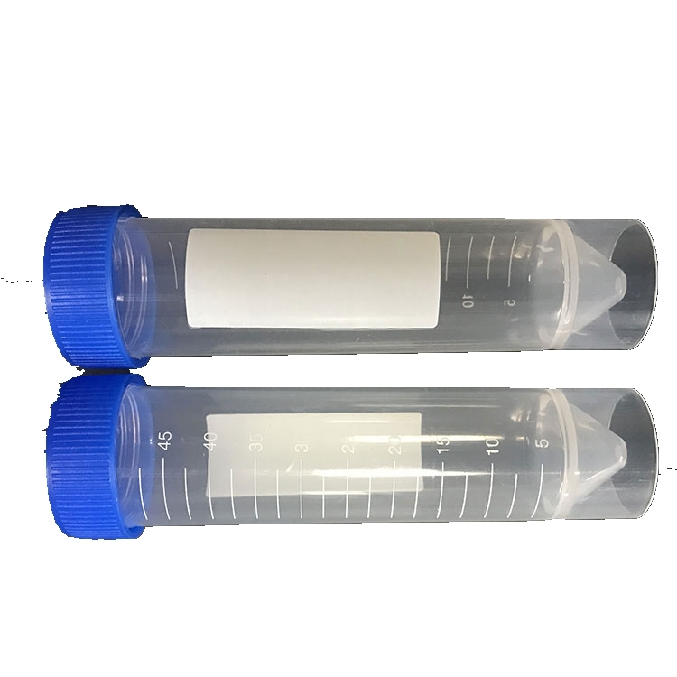 China factory wholesale medical grade PP 50ml conical centrifuge tube