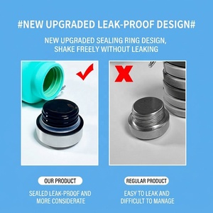 Bouteille d'eau pliable en silicone sans BPA personnalisée |   Bouteille d'eau de sport avec mousqueton |   Visite en plein air adaptée aux adultes - Product Image 3