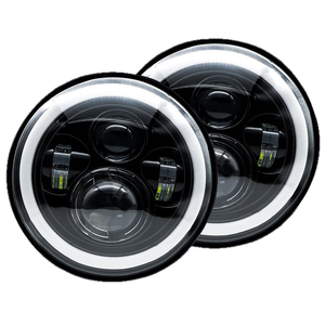 Conjunto de Faros Delanteros LED de 7 Pulgadas con Certificación DOT, 7 Lentes para Modelos Touring Road King Glide Xtx, Garantía de Reemplazo de un Año de la Marca - Product Image 1