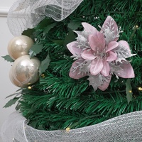 Neuer Ausziehbarer Faltbarer Weihnachtsbaum-Set Einfache Montage & Lagerung Dekorative Verzierung für Feiertagsatmosphäre