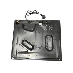 Placa de Cocción Híbrida Integrada con 2 Quemadores de Gas y 2 Eléctricos, con Vidrio Templado y Superficie de Cerámica para Uso en Exteriores y en Mesa - Product Image 4