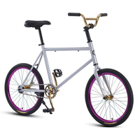 Classique 20 "Fitness Sport Étudiant Adulte À La Mode Belle Plus Léger En Aluminium Mini Pas Cher Vélo À Pignon Fixe Vélo