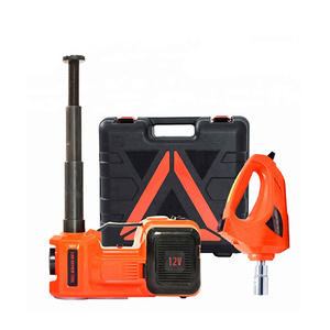 5 طن 12 فولت جاك مجموعة رافعة هيدروليكية كهربائية 45 + مفتاح ربط سيارة ليد ضوء رفع الإطارات أداة إصلاح السيارة - Product Image 6