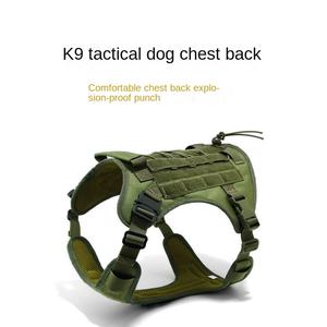 Arnés de <span class=keywords><strong>Collar</strong></span> para Perro Ajustable, Resistente al Agua, Ecológico, de Nailon Táctico, Nuevo, para Exteriores, para Perros Medianos y Grandes - Product Image 3