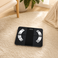 Balance connectée intelligente OEM 180 kg avec analyse de la composition corporelle et Bluetooth, balance électronique numérique pour salle de bain