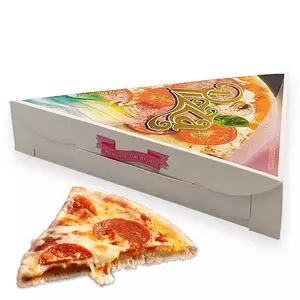 Luxury Food Storage Package Pizza Box Custom Personalized Triangular Pizza Box