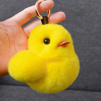 Nouveau Porte-clés Lapin Mignon en Peluche Douce et Moelleuse, Pendentif pour Sac à Dos, Bijou Coloré pour Couple et Voiture, Cadeau