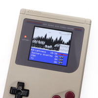 Kits d'écran LCD Hispeedido 36 couleurs pour GB DMG IPS V5 pour Game Boy avec haut-parleur, coque pré-découpée, installation facile
