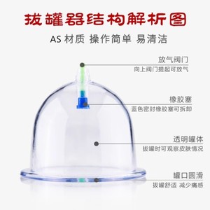 Set de Ventosas de Vacío para Investigación Médica Nacional, Tamaño Extra Grande, Uso Doméstico, Material ABS Reforzado - Product Image 3