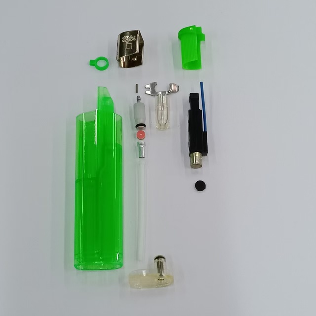 Best Selling Lowest Price Lighters Plastic Part Custom Logo Slim Lighter Parts