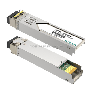 โมดูล SFP คุณภาพดี แบบ Single Mode Fiber LC พอร์ตคู่ 1550nm ระยะส่ง 40 กม. สำหรับ OLT Media Converter Fibra Optica - Product Image 1