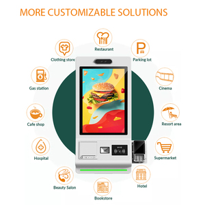 Alihh 18.5 inch <span class=keywords><strong>LCD</strong></span> màn hình cảm ứng tự dịch vụ thanh toán thanh toán hóa đơn thanh toán đặt hàng máy mini trực tuyến POS kiosk Trong Bán Lẻ - Product Image 3