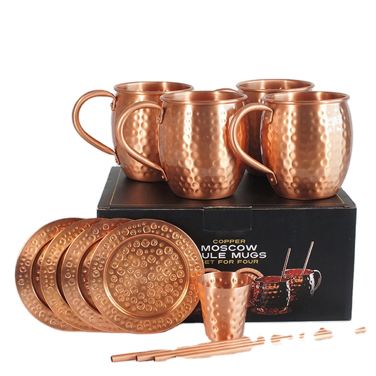 Plated Cup Mug Set of 4