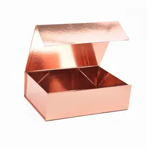 Custom Insert Relaxing Gift Box Magnetic Folding Leather Wine Box Paper Red Shoe Box Packaging With leather