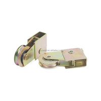 Rouleau coulissant pour porte patio en acier de haute qualité Cowell D1509, épaisseur 4 mm, faible bruit, design moderne, hauteur réglable, assemblage facile