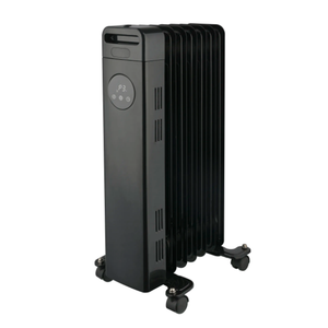 Radiateur électrique portable 1500W avec écran LCD numérique et thermostat réglable pour usage domestique - Product Image 3