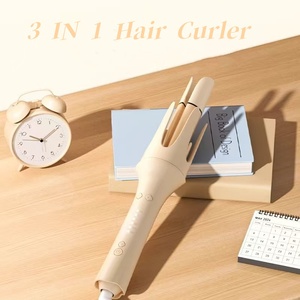 <span class=keywords><strong>Fer</strong></span> à friser automatique 3-en-1 interchangeable avec rappel sonore - Product Image 2