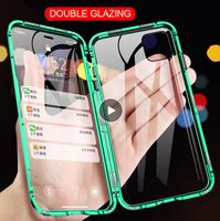 Housse en verre trempé pour téléphone portable Redmi Note 10 Pro, étui magnétique pour Xiaomi Note 8 Pro, 360 degrés