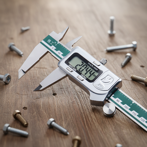 Calibrador <span class=keywords><strong>Vernier</strong></span> Original <span class=keywords><strong>Mitutoyo</strong></span> 150/200/300 mm de Acero Inoxidable +/-0.02 mm Calibrador <span class=keywords><strong>Vernier</strong></span> <span class=keywords><strong>Digital</strong></span> con Carcasa Metálica - Product Image 2