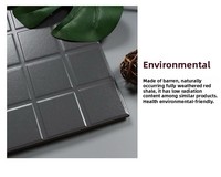 Carreaux de sol en céramique gris modernes 300x300mm Finition mate Antibactériens Antidérapants pour hôtels cuisines balcons murs intérieurs