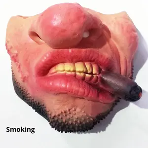 पालतू कुत्ता मजाकिया मास्क टिक्टोक वीइबो स्पूफ हेडगियर गर्म खुशी स्टोर लालटेन त्योहार - Product Image 5