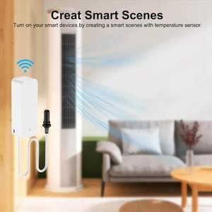 Termômetro Higrômetro Inteligente com Sonda WiFi para Aquário, Medidor de Temperatura e Umidade, Monitoramento Remoto via Aplicativo, Sensor de Dados para Refrigerador Interno - Product Image 5