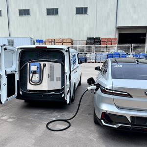 สถานีชาร์จพลังงานแสงอาทิตย์เคลื่อนที่สำหรับกู้ภัยฉุกเฉินบนท้องถนน แบบไฮบริด 209 กิโลวัตต์ชั่วโมง 120 กิโลวัตต์ 1 กิโลวัตต์ชั่วโมง พร้อมระบบกักเก็บพลังงานแสงอาทิตย์ - Product Image 1