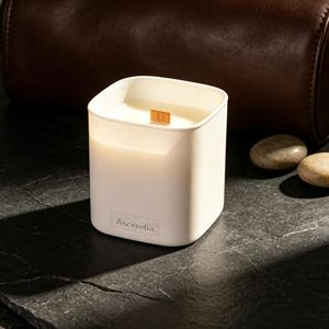 Bougie en cire de soja dans un pot métallique cylindrique, aromathérapie florale, décoration d'intérieur, style luxueux, 1 mèche, plus de 60 heures de combustion - Product Image 3