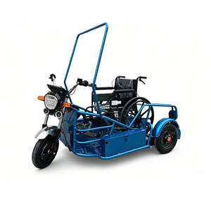 Tricycle Électrique Adulte à Corps Ouvert, Sans Barrière, Adapté aux Fauteuils Roulants, <span class=keywords><strong>pour</strong></span> le Transport des Hommes Handicapés - Product Image 3