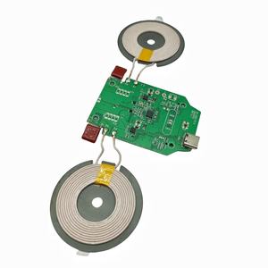 5W 10W 15W charge rapide double bobine charge 2 téléphones mobiles en même temps <span class=keywords><strong>module</strong></span> de bobine de charge sans fil pour coiffeuse bricolage - Product Image 1