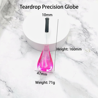 Globes de glace faciaux multi-formes à paillettes en verre borosilicate haute résistance, forme de tuyau, gel doux, étanches, réutilisables, portables, sûrs - Usage domestique