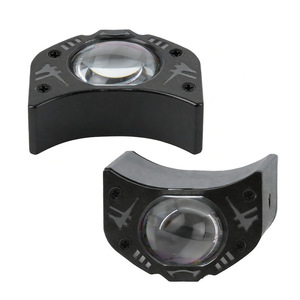 Phare de moto Qideguan Bat, 12V LED, double faisceau, étanche IP67, pour système d'éclairage de moto - Product Image 5