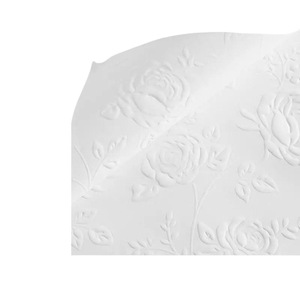 Nuevo papel de regalo impermeable con diseño de rosas en relieve 3D, elegante papel de embalaje, papel de revestimiento interior para ramos, para floristas - Product Image 5
