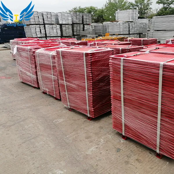 Liang gong Factory Custom ized Baumaterial Stahl planke Decking Board Metall planke für den Bau