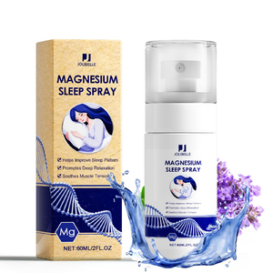 Özel etiket saf organik doğal topikal magnezyum yağ püskürtme şişesi büyülü magnezyum cilt ayak vücut uyku ve rahatlama için sprey - Product Image 1