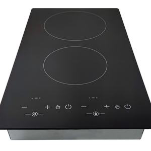 Cocina de Inducción con 2 Quemadores Radiantes, Control Táctil, Placas de Inducción Infrarrojas Integradas - Product Image 4