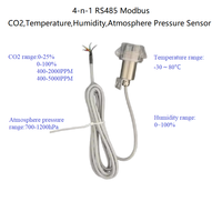 Thingsend – transmetteur de capteur de dioxyde de carbone CO2, haute précision, RS485 Modbus, 4 en 1, câble de 3m pour la température, l'humidité et la pression