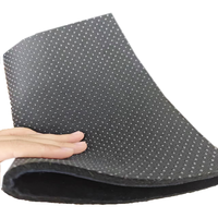 Tapis de tableau de bord de voiture à prix avantageux, en rouleau, 100% polyester, anti-UV, respirant, imperméable