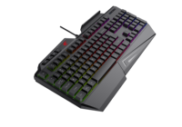 Havit KB488L nouvel arrivage ordinateur de jeu Teclado 108 touches rvb clavier mécanique de jeu optique rétroéclairé coloré