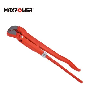 Maxpower Brand Factory direct sales maxpower drop forged carbon steel swedish type pipe wrench s type