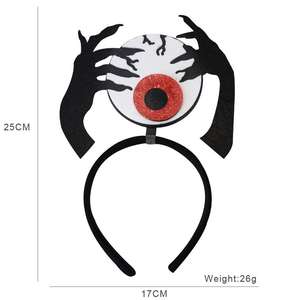 Diadema de Halloween con Diseños de Fantasma, Murciélago, Araña y Calabaza para Niños y Adultos, Ideal para Fiestas y Cosplay - Product Image 4