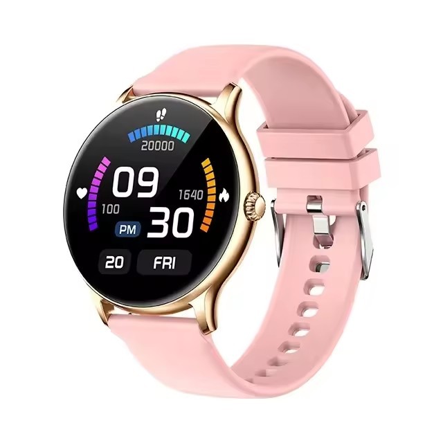 Z12 Pro Wearable Devices Smart Watch Fitness Tracker 1.28 Inch Touch Screen Heart Rate Sleep Watch Smart