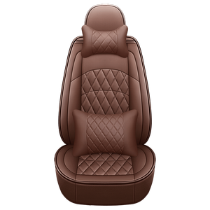 Funda de Asiento Universal de Cuero para Coche, Diseño de Diamantes Grandes, para Todas las Estaciones, 2021 - Product Image 2