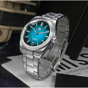 Montre San Martin 36 mm SN0144GS « JianZhan » Gada, mouvement Miyota 9015, design original, style chinois, montre automatique mécanique pour homme. - Product Image 2