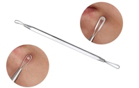 Kit d'élimination de l'acné sans risque Blemish Whitehead & Blackhead Remover Tool Pimple Comedone Extractor pour le nez et le visage